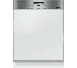 MIELE Jubilee G 4940 SCi Full-size Semi-integrated Dishwasher - Clean Steel